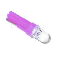 Диодная лампочка LensLight Т5 1 LED фиолетовая