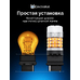 Светодиодные лампы с обманкой Тензор PY27W 3156 оранжевый 2 шт