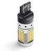 LED лампа двуxцветная габарит-поворот с обманкой ElectroKot DoubleLight 5000K белый + оранжевый 7443 1 шт