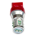 Светодиодная лампа Mini CREE XBD 10 LED 7440 - WR21W - Т20 красная 1 шт
