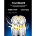 Светодиодная лампа для авто ElectroKot RoundLight gen2 P21W BA15S белая 2 шт