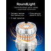 Светодиодная лампа для авто ElectroKot RoundLight gen2 P21W BA15S оранжевая 2 шт