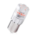Светодиодная лампа для авто ElectroKot RoundLight BA15S красная, 2 шт