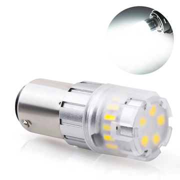 Светодиодная лампа для авто ElectroKot RoundLight BAY15D белая 1 шт