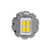 Светодиодная LED лампа ElectroKot Atomic 12 SMD3020 PY21W BAU15S оранжевая, 2 шт