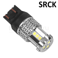 Светодиодная лампа на авто SilverLight 15 SMD3030 7443 - W21/5W - T20 SRCK