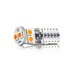 Светодиодная лед лампа для авто ElectroKot Atomic 6 SMD3030 T10 W5W оранжевая 2 шт