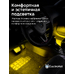 Светодиодная лед лампа для авто ElectroKot Atomic 6 SMD3030 T10 W5W 3000K желтая 2 шт