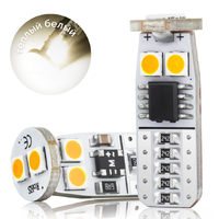 Светодиодная лед лампа для авто ElectroKot Atomic 6 SMD3030 T10 W5W 4000K 2 шт