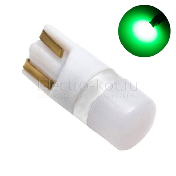 Диодная лампа ElectroKot 360 Light 1W T10 - W5W зеленая 1 шт