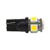 Светодиодная лампа ElectroKot Five SMD 5050 5 LED T10 W5W 2700K 1 шт