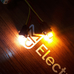 LED лампа с обманкой и стабилизатором ElectroKot Atomic 6 SMD3030 BA9S T4W оранжевая 1 шт