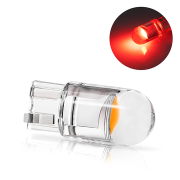 Светодиодная лампа для авто ElectroKot Crystal T10 W5W 1000K красный свет 1 шт
