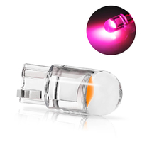 Светодиодная лампа для авто ElectroKot Crystal T10 W5W розовый свет 1 шт