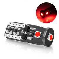 Светодиодная лампа ElectroKot MiniMax T10 W5W canbus 1000K красный свет 1 шт