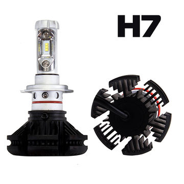 Светодиодные лампы H7 ZES X3 комплект - 2 шт
