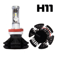 Светодиодные лампы H11 ZES X3 комплект - 2 шт