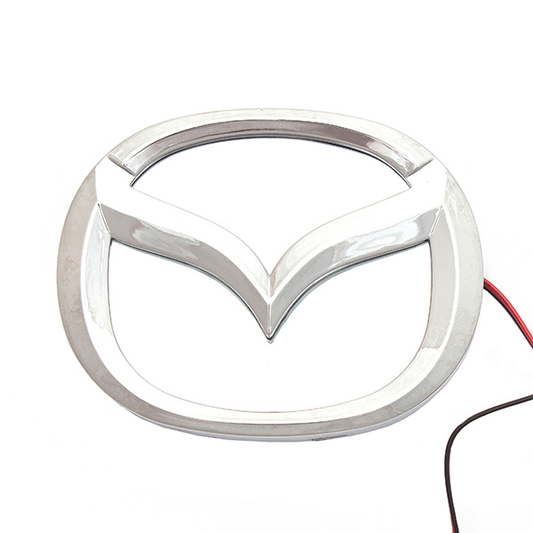 3D логотип Mazda (Мазда) с подсветкой
