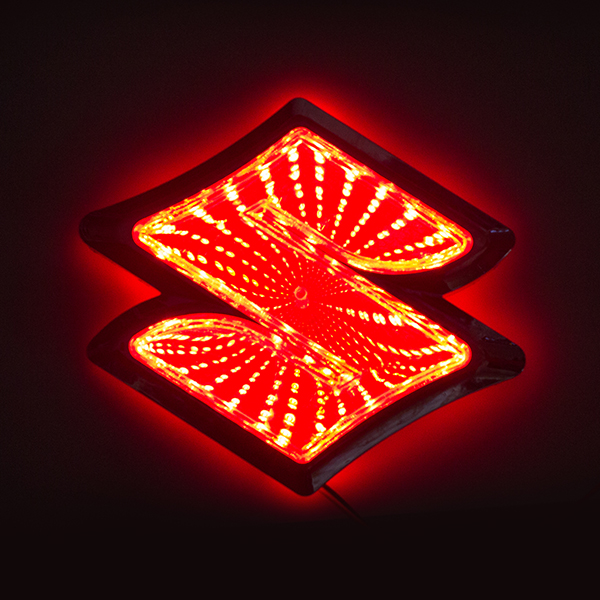 3D логотип Audi (Ауди) с подсветкой