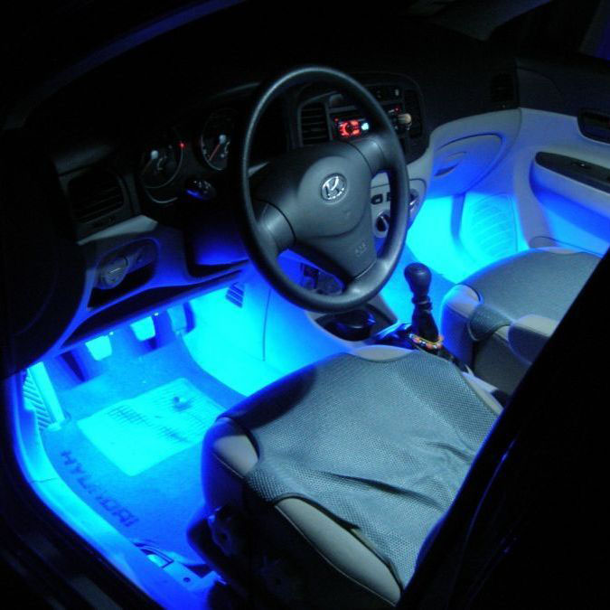 Светодиодная подсветка днища автомобиля своими руками